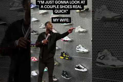 Sneaker Shopping With My Wife By Like #shorts