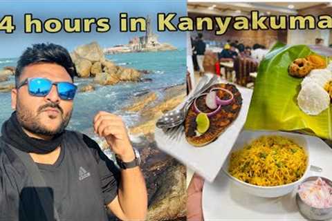 A day in Kanyakumari || Famous Restaurant, Hotels, Street food &amp; Tourist places 😀