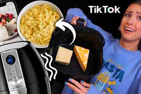 I tried VIRAL AIR FRYER RECIPES... are they any good??