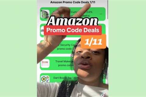Amazon Promo Code Deals starting 1/11 | Online Discount Deals | How to save money shopping online
