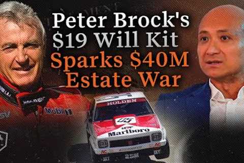 The PETER BROCK Estate Disaster: A Lesson in DIY Wills [A CASE STUDY]