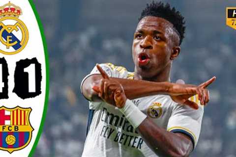 Real Madrid vs Barcelona 4-1 Highlights &amp; All Goals 2024 HD 🔥 Vinicius Junior Hattrick