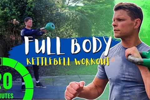 Advanced Full Body 20 min Kettlebell Workout / No Repeat