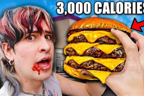Eating the UNHEALTHIEST Fast Food Items