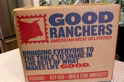 Good Ranchers The Weekly Essentials Meat Food Box Review Unboxing