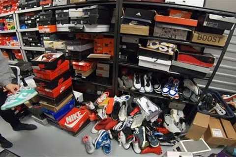 BUYING STORAGE UNIT SNEAKER COLLECTION!
