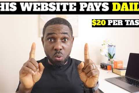 HOW TO MAKE MONEY ONLINE IN NIGERIA IN 2024!! (Website That Pays Money Daily!!)