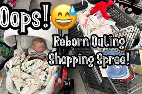 Reborn Baby Outing Shopping At Burlington! That Wasn’t Supposed To Happen!