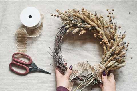 How to make a fall wreath