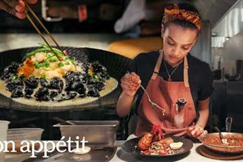 A Day With the Executive Chef at NYC’s Hottest Seafood Restaurant | On The Line | Bon Appétit