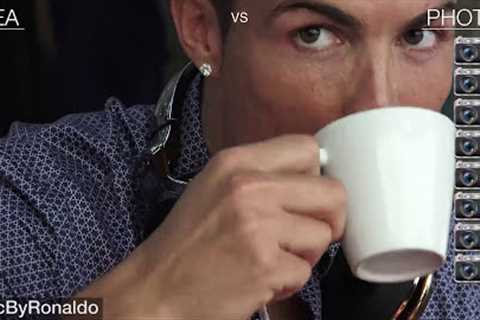 CRISTIANO RONALDO PHOTO SURPRISE he was just going out for tea and this happened FUNNY MOMENTS