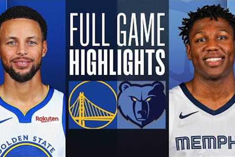 WARRIORS at GRIZZLIES | FULL GAME HIGHLIGHTS | January 15, 2024