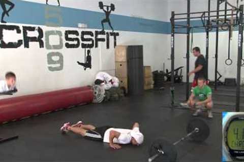 Beginner Crossfit Workout with Dave Erickson in Spokane, Washington