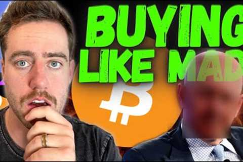THEY JUST BOUGHT THE ENTIRE BITCOIN ETF COMPANY! EVERYONE WANTS A PIECE OF THIS!