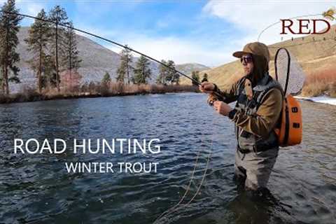 Winter Wading with a New Zealand Style Rig on the Yakima River