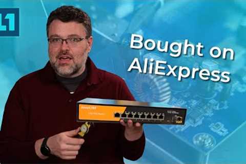Taking a Look at a Cheap PoE Switch from keepLiNK