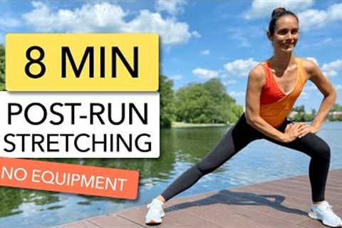 8 MIN POST-RUN STRETCHING - COOL DOWN FOR RUNNERS - NO EQUIPMENT