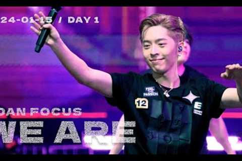 MIRROR《WE ARE》EDAN FOCUS - MIRROR FEEL THE PASSION CONCERT Day 1 240115