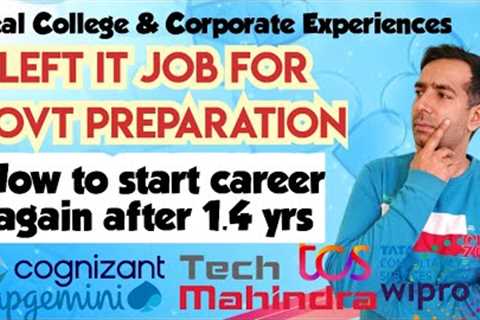 How to start career again in IT companies | 2 year career | How to handle career gap