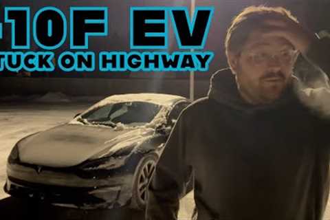I'm Stuck In Traffic In An EV &amp; It’s Freezing! How Long Can The Car Last Before I Run Out Of..