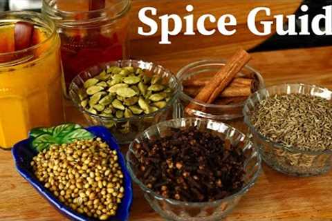 BEGINNER'S GUIDE TO SPICES FOR INDIAN COOKING (ESSENTIAL &amp; NON ESSENTIAL)
