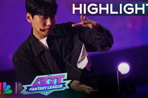 Simon Cowell calls Yu Hojin's magic WORLD-CLASS | AGT: Fantasy League 2024