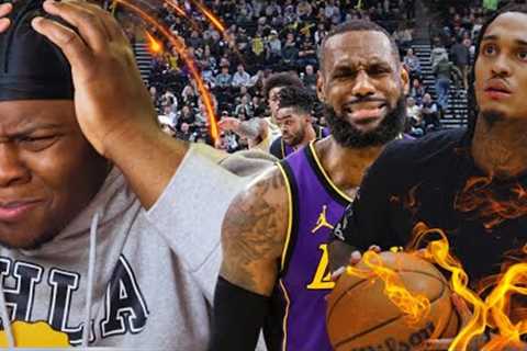 WITH OR WITHOUT LEBRON *WE TRASH* Los Angeles Lakers vs Utah Jazz *REACTION* WE NEED JESUS ! 😂😂😂