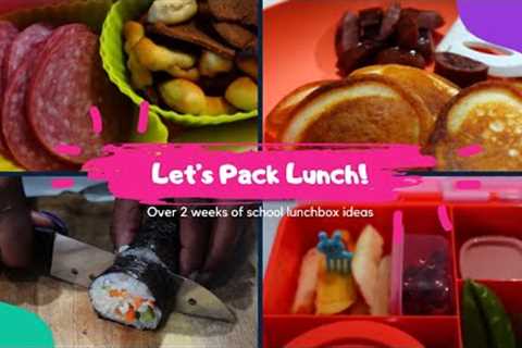 Packing Lunch for my daughter. Over two weeks of school lunch box Ideas!