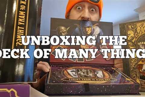 Opening The Deck of Many Things Collector's Edition | Nerd Immersion