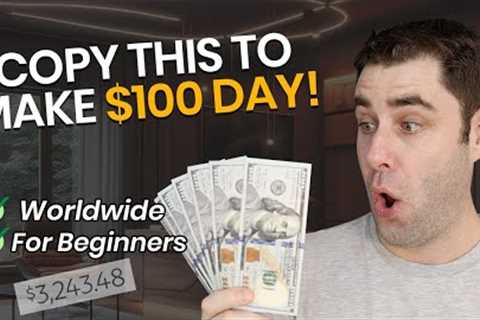 How To Make Money Online With No Experience As A Beginner 2024! ($100 A Day)