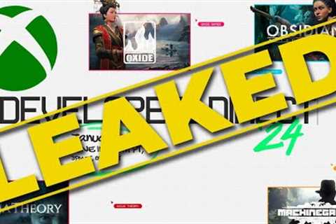 Upcoming Xbox Showcase LEAKS! || Fan-Favourite Franchise FINALLY Returning