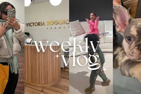VLOG| furniture shopping,  influencer event, romanticizing life, shopping, newest family member etc!