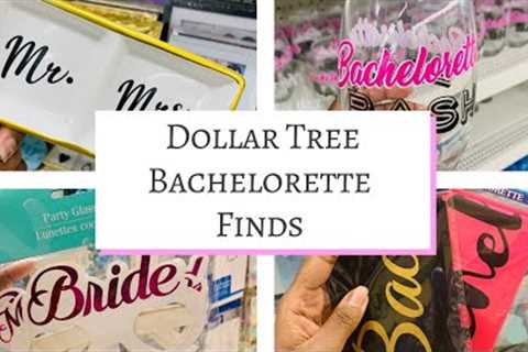 Bachelorette Party &amp; Bridal Shower Finds &amp; Goods at Dollar Tree with Glassware &amp; Decor..