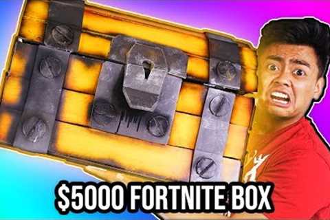 UNBOXING a $5000 DIAMOND Fortnite Mystery Box!