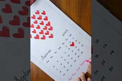Easy Anniversary Gift 💞 #viral #papercrafts #shorts #tamilcrafts