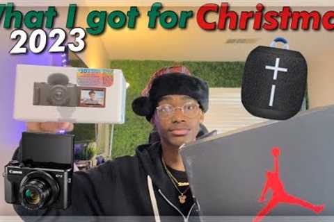 What I got for Christmas 2023 | teenage boy edition