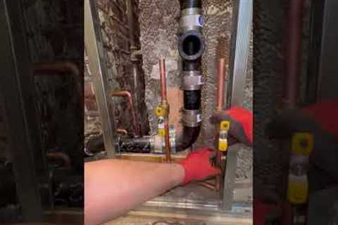 Water Lines Installation #plumbing #shortsvideo