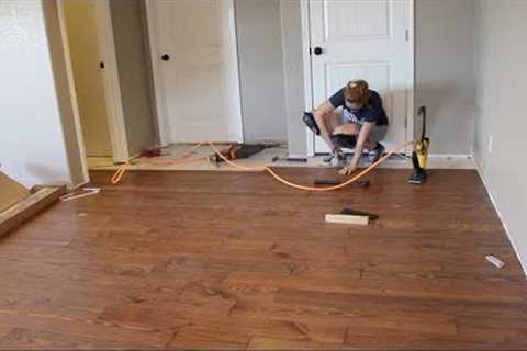 First Time Laying Hardwood Flooring