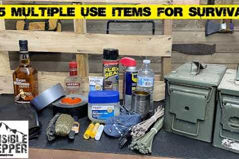 Prepper School! 15 Multiple Items for Survival