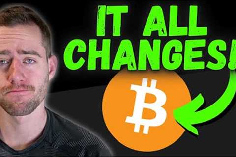 BITCOIN ALWAYS MOVES UP WHEN THIS HAPPENS!
