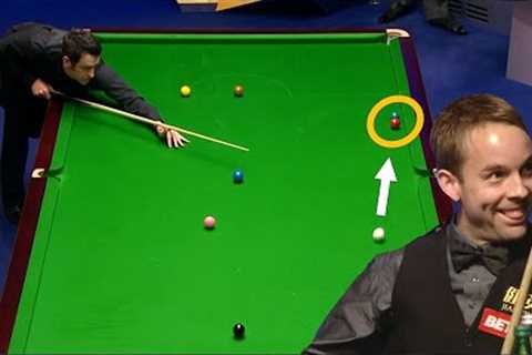 Snooker Players React on their Opponents' Epic Shots