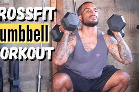 At Home CrossFit® Workout | 15 Minute Dumbbell Workout
