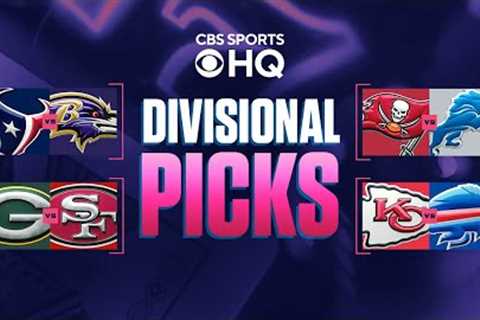 NFL DIVISIONAL ROUND PICKS For Every Game This Weekend I CBS Sports