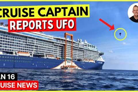 Cruise Ship Encounters UFO (has video!) &amp; Top 10 Cruise News