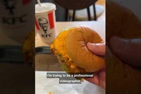 KFC in Japan's INSANE Cheese Chicken Sandwich