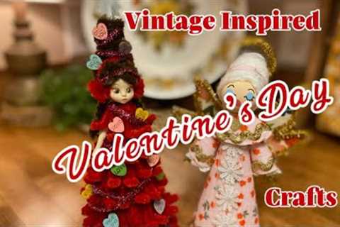 Vintage Inspired Valentine’s Day Crafts