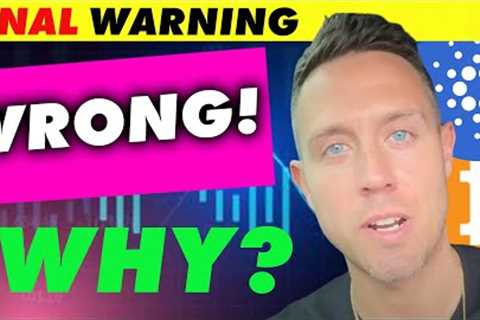 CARDANO ALTCOIN SEASON WILL BE HUGE!