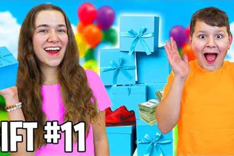 BUYING 11 Presents for my BROTHER'S 11th BIRTHDAY
