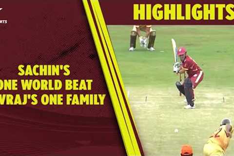 Alviro Petersen Guides Sachin's One World Team to Victory | One Family One World Cup Highlights