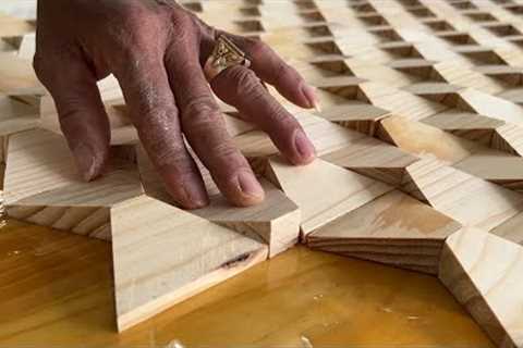 A Great Way To Recycle Wood // The Most Unique Wood Recycling Project
